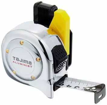 Tajima Convex x 25 мм Алюминиевый замок 25 5,5 м ALL25-55SGAC серебряный