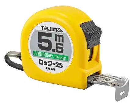 Tajima Convex x 25 мм Lock 25 с эквивалентом масштаба L2555SBL 5,5 м