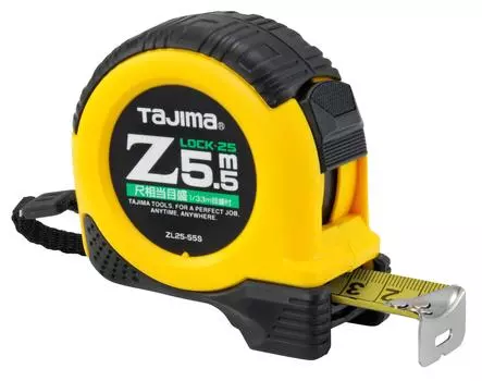Tajima Convex x 25 мм Z Lock 25 с эквивалентной шкалой ZL2555SCB 5,5 м