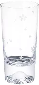 Стакан Tajima Glass Fuji, стеклянный стакан Sakura Fuji Mt. ТГ16-015-ТС