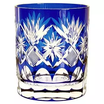 Tajima Glass Звезда Кирико Стакан Олд Лазурит