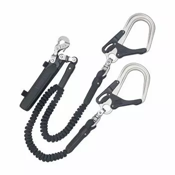 Tajima Новый стандартный ремень безопасности с двумя стропами L8 для полной обвязки Тип строп короткий, поэтому он мешает Длина стропы 150 см чёрный