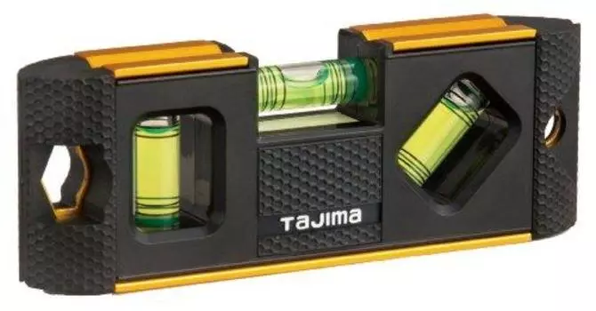 Tajima OPT-130G Optima Level, 5.1 inches (130 mm), Gold