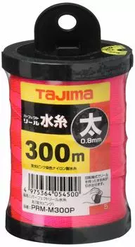 Tajima Perfect Reel Water Line Fluorescent Pink Thick 0.8mm Length 300m PRM-M300P