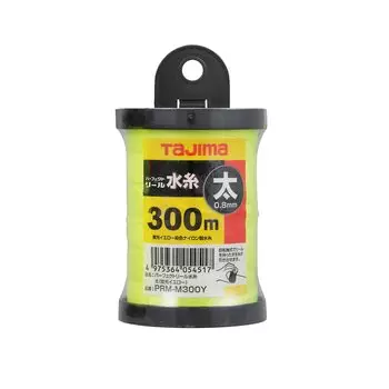 Tajima Perfect Reel Water Line Fluorescent Yellow Thick 0.8mm Length 300m PRM-M300Y