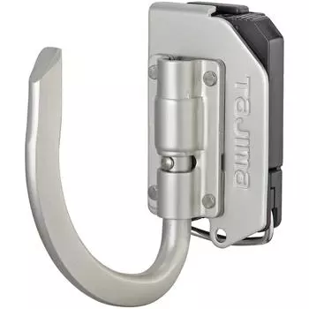 Tajima Sef System Detachable Tool Holder, Lightweight Aluminum J-Hook, Folding SFKHA-JF Easy to put on and take off Can be attached to the belt late