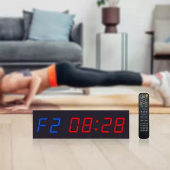 Таймер для тренажерного зала, часы для тренировок, обратный отсчет, секундомер, аксессуары для дома, обратный отсчет