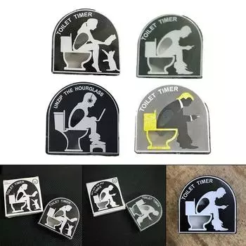 Таймер для туалета Тайм-аут Табурет Песок 5 минут Часы для туалета Песочные часы Таймеры D