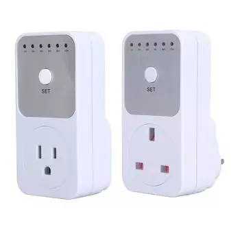 Таймер обратного отсчета розетка 1 2 4 6 8 10 Часовые опции Автоматическое отключение розетки Таймер обратного отсчета для ламп Вентиляторы 120V 15A 1800W US
