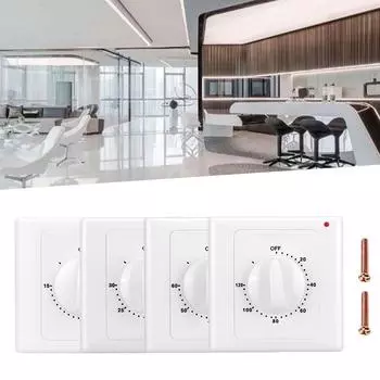 Таймер с обратным отсчетом времени 50 Гц 86 панелей AC220V TIMING 30MIN