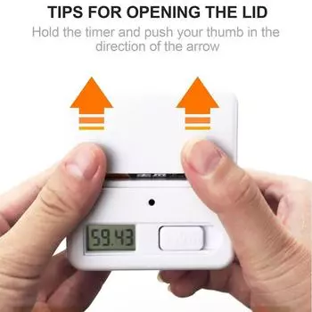 Таймер Time Cube Кухонный таймер для детей для управления временем Настройки обратного отсчета 15 20 30 60 минут
