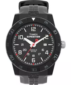 (Таймекс) TIMEX EXPEDITION ПРОЧНАЯ ПОЛЕ T49831 (ЧЕРНЫЙ)