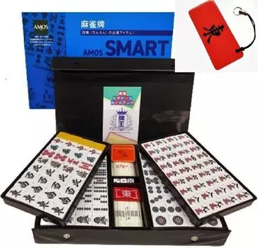 Тайо Гикен Маджонг плитки смарт смарт набор Наш магазин оригинальный Юго-Восточный знак (с ремешком)