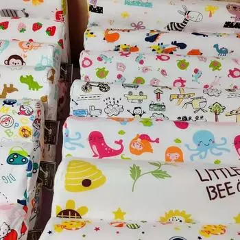 Тайская детская латексная подушка Детская латексная студенческая подушка Мультяшная латексная подушка 44*27cm