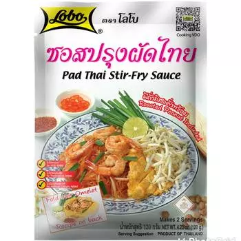 Тайская еда Pad Тайский соус для жарки, паста, специи, порошок трав, пикантные, 120 грамм