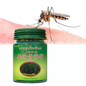 Тайская травяная мазь, простуда, головная боль, головокружение, укусы летних комаров