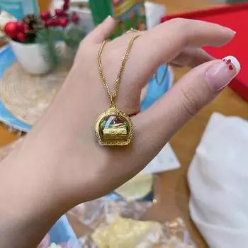 Тайский амулет символизирует хорошую трубку серебряный кулон трубка Сура Сафо ожерелье модная ретро ниша мужская и женская ключичная цепочка