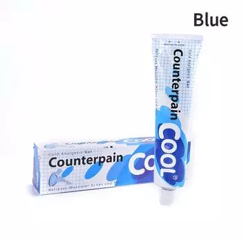 Тайский крем от болезненности, крем от болезненности мышц Shiguibao, массажный крем от растяжений и болезненности поясницы, теплый тип синий