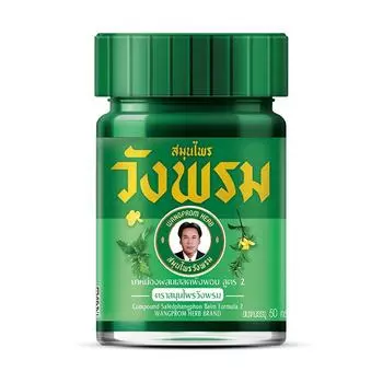 Тайский зеленый бальзам Wang Prom, 50г 1 pcs