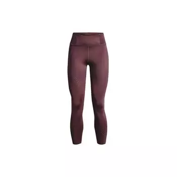 Тайтсы для бега Under Armour, капри, спортивные леггинсы для фитнеса, женские плавки, серо-лиловый 1361382-554 S