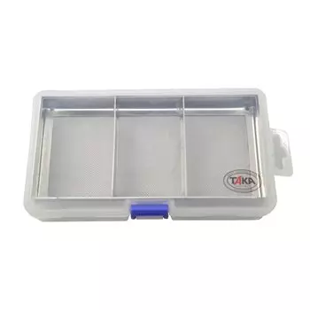 Taka Sangyo Live Bait BOX3 Silver Case только внешние размеры 165 x 95 x 3 WK-0009 TYPE-II (приблизительно. мм) серебряный