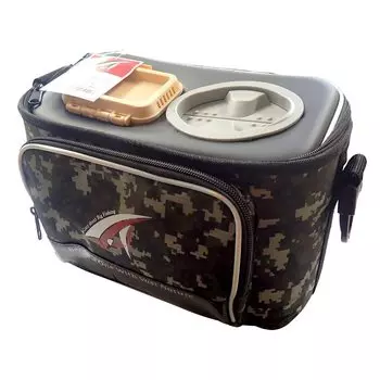 Taka Sangyo Mountain Stream Creel II с ящиком для приманки Green M 813-K