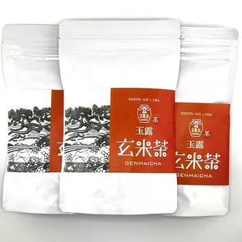 Takada Chaen Tea Koika Gyokuro Genmaicha 150g x 3 bags Set Domestic Tea Japanese Tea The mellow taste of Gyokuro Adds the aroma of roasted rice to