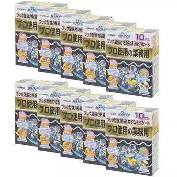 Takagi Клейкая мышеловка лист водонепроницаемый книжного типа 10 листов x 10 бежевый