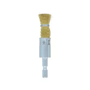 Takagi EARTH MAN Hexagonal Shaft Brush Type Wire Brush Brass Wire 15mm