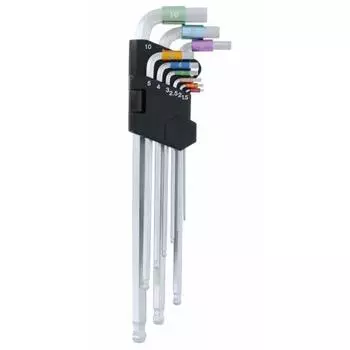 Takagi GISUKE Multi-Angle Ball Point Hex Wrench Long Set of 9