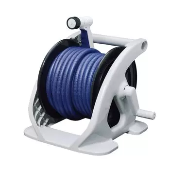 Шланговая катушка Takagi Aurora ZERO 30 м, устойчивая к кручению R330ZE синий