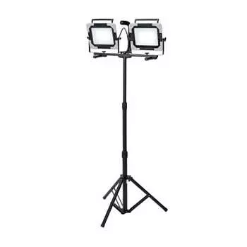 Takagi LED Work Light Stand Type Double 60W WLT-060LWA EARTH MAN Work Light Floodlight Lighting