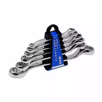 Takagi M&M Stubby Glasses Wrench Set 6 pieces No.301