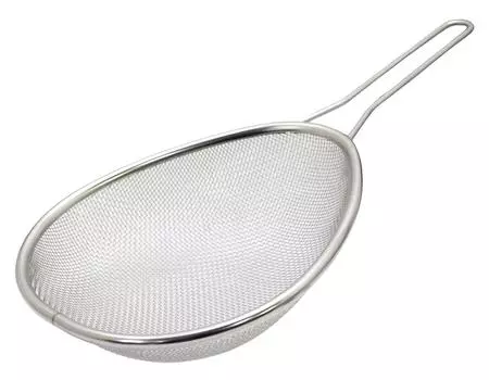 Takagi Made in Japan Stainless Steel Same Pattern Scooping Colander Medium Silver