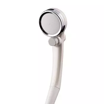 Takagi Shower More Comfortable Shower Pearl Water Bubble No Tools Easy to Install JSB101BPW Head, Head, White, Saving, Shower, Required,