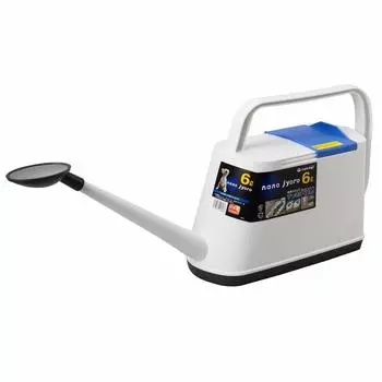 Takagi Watering NANO Watering Water White GJ006FJ Can, Can, 6L, Resistant,
