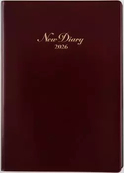 Takahashi 2026 A5 Daily New Diary Wine 89 January No. (Starts 2026)