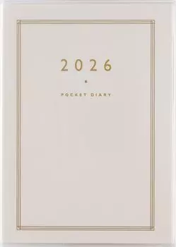 Takahashi 2026 A6 Ежедневник карманный 8 января №. (Начинается в 2026 году)