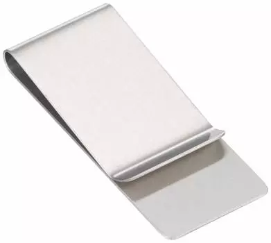 Takakuwa Metal Stainless Steel Money Clip Silver 801848 Size Approx. W5.5 D2.3