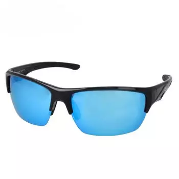 TAKAMIYA XOOX Polarized Sunglasses Half Rim II Type Mirror Lens Gray/Blue