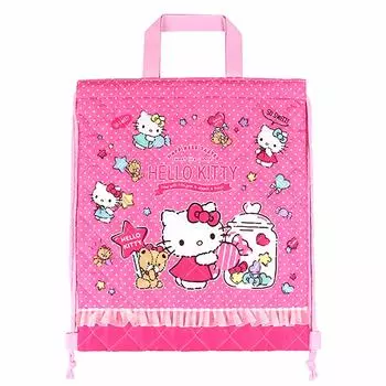 Takanami Create оборчатый стеганый рюкзак Hello Kitty Rose Pink Ruffled Характеристики [95753]