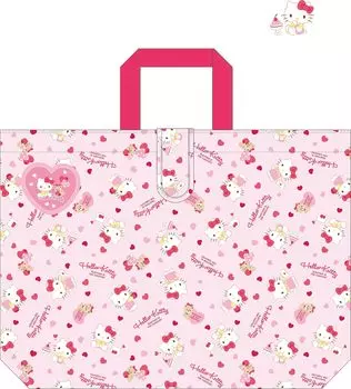 Takanami Create Quilt Lesson Bag Large Hello Kitty Going to Going to Learn [121087] Детский сад, Школа,