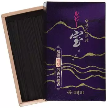 Takara Series Kunjudo Incense Ruby Treasure Large Rose #51 чёрный