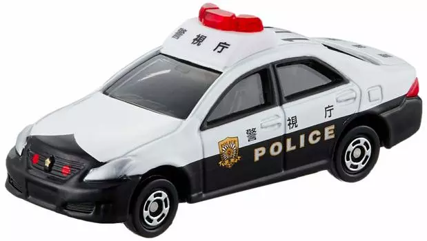 TAKARA TOMY 110 Toyota Crown Patrol Car Mini car car toy 3 years old and over Boxed Toy safety standard passed ST mark certification TOMICA TAKARA