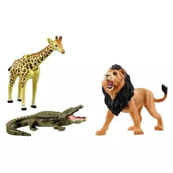 Takara Tomy Ania AA-01 Savannah s Strongest Animal Set Animal Dinosaur Toy Ages 3+