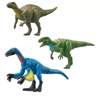 Takara Tomy Ania AA-04 Unearthed in Fukui! Japanese Dinosaur Set Animal Dinosaur Toy Ages 3+