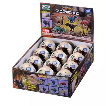 Takara Tomy Ania Adventure Continent Ania Kingdom Egg Animal Dinosaur Toy Ages Ania s DP-BOX 3+