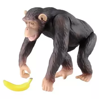 TAKARA TOMY Ania AS-14 Chimpanzee Животное Динозавр Реалистичная движущаяся фигурка Игрушка Возраст от 3 лет и старше Соответствует стандартам безопасности игрушек Сертификация ST Mark ANIA