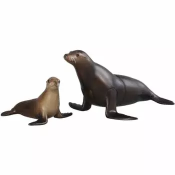 TAKARA TOMY ANIA AS-21 Sea Lion Animal Dinosaur Realistic Moving Figure Toy Ages 3 and up Passes Toy Safety Standards ST Mark Certification ANIA TAK