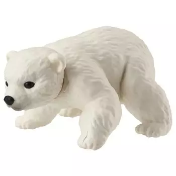 Takara Tomy Ania Белый медведь животное динозавр игрушка возраст AC-10 (Дети) 3+